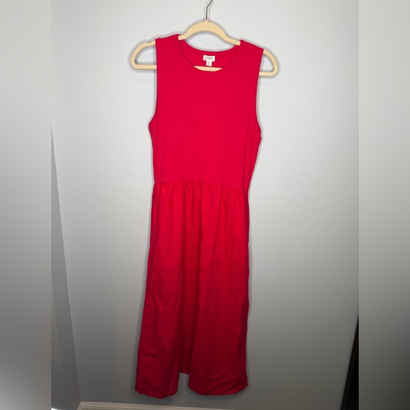J. Crew Dresses & Skirts - JCrew midi length pink dress spring of 25 size M women’s